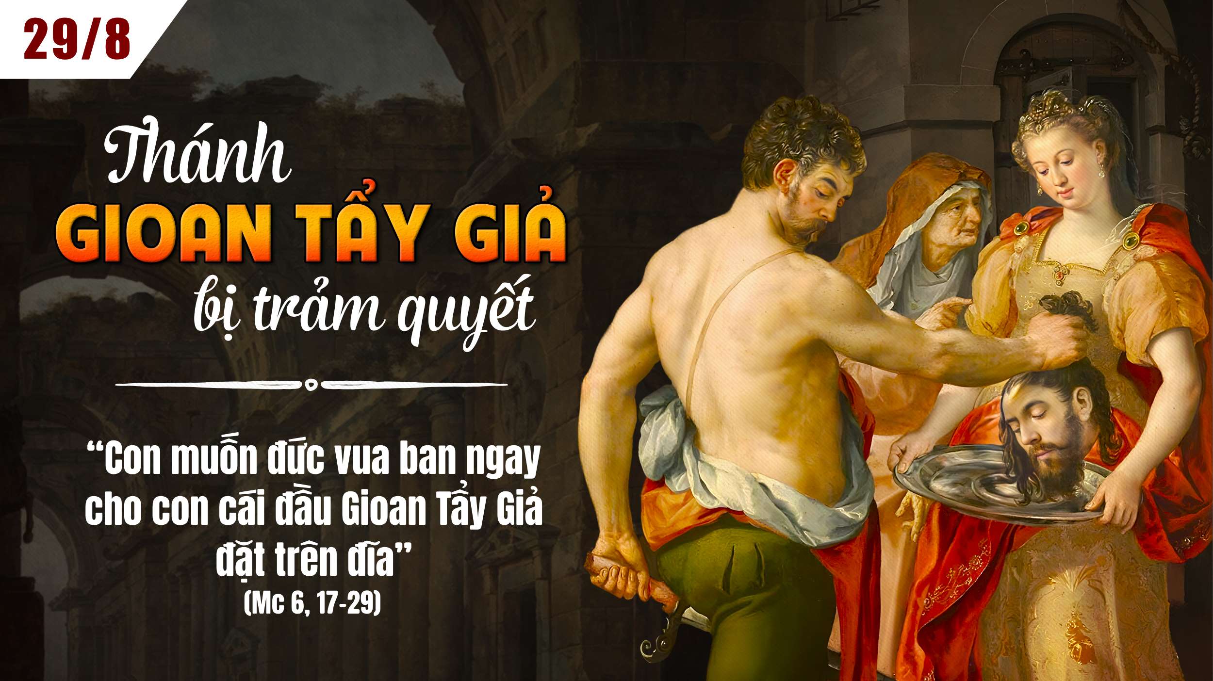 Thánh Gioan Tẩy Giả Bị Trảm Quyết
